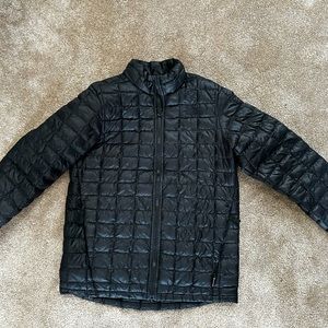 Great boys North Face black colored Thermoball full zip no hood